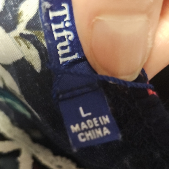 Blue Ruched Flutter Sleeve Jumpsuit - Picture 6 of 8